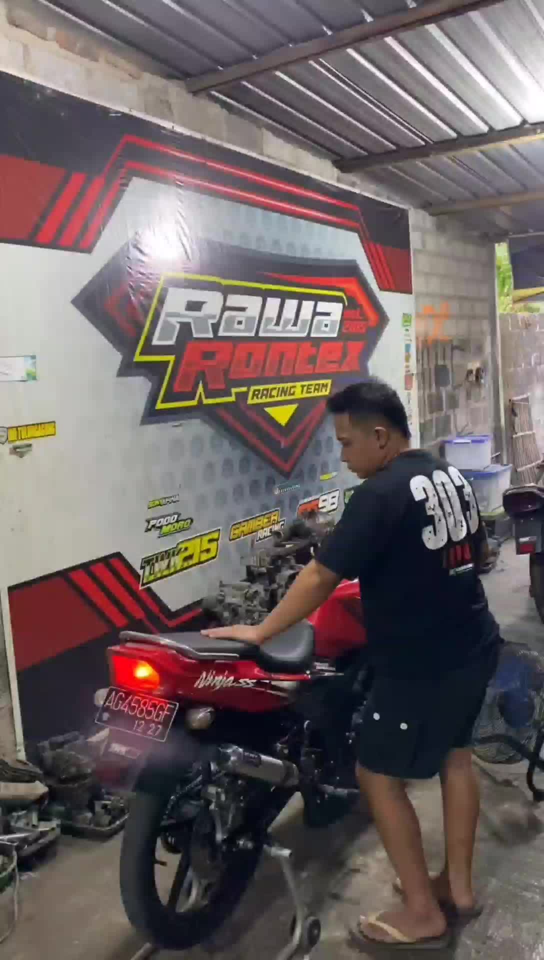 SILINCER NINJA R/RR/SS SILINCER 2TAK TIPE STAINLES PRO KJR RACING INDONESIA