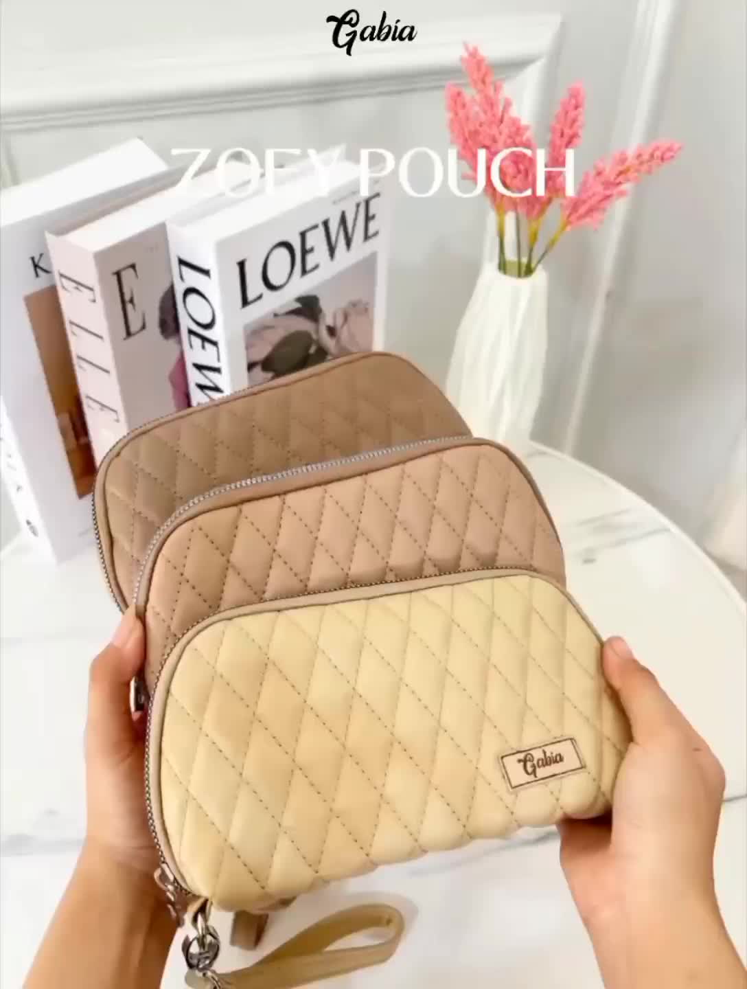Dompet Wanita Kekinian Zoey Pouch Gabia
