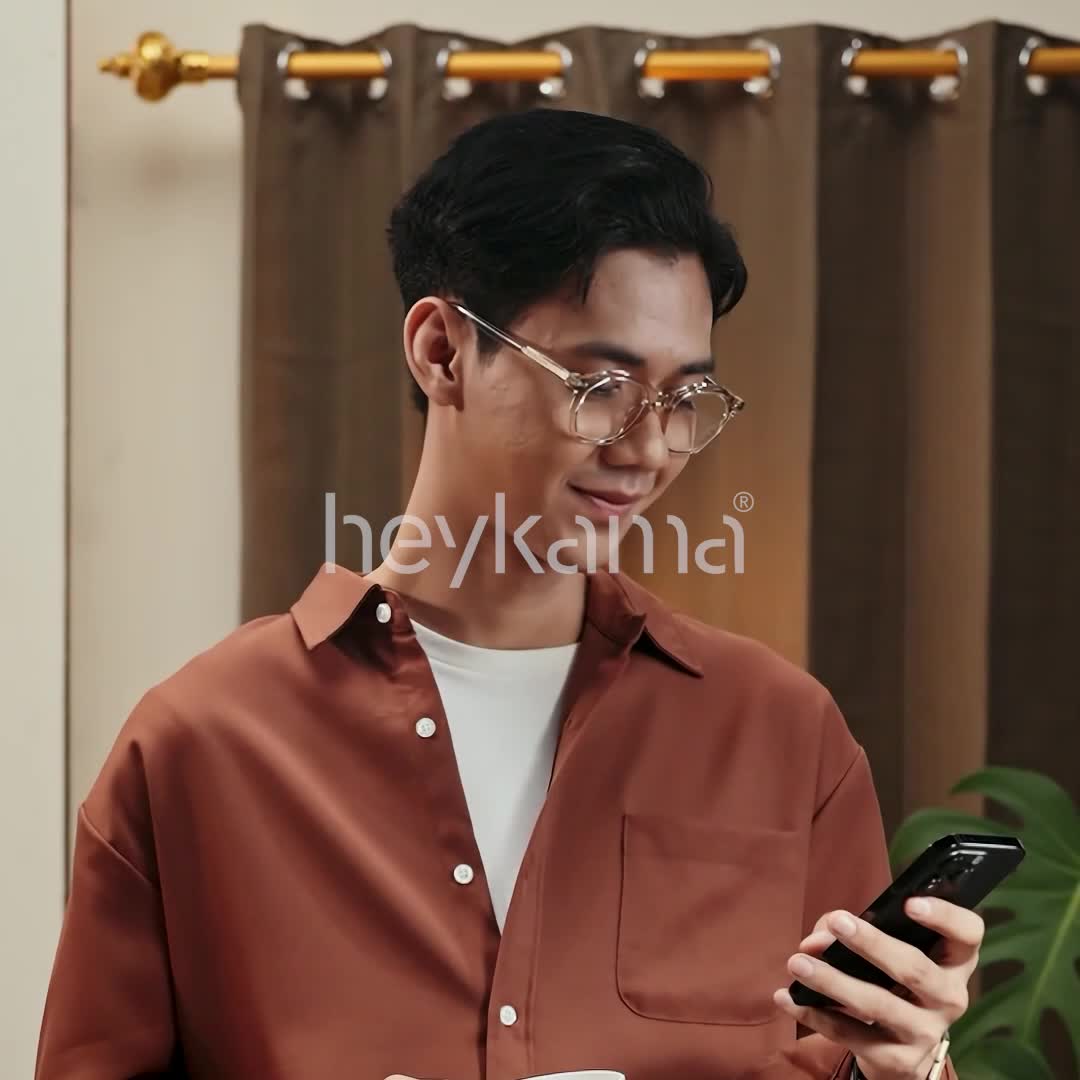 heykama - Frame Kacamata Kaitou - Sunyata Collection ( Geometric )
