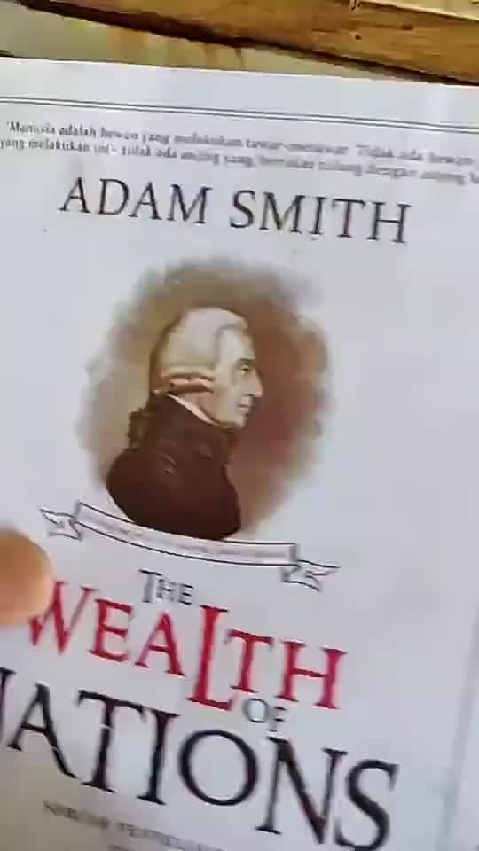 [INDONESIA] TERLARIS THE WEALTH OF NATIONS : SEBUAH PENYELIDIKAN TENTANG SIFAT KEKAYAAN BANGSA - ADAM SMITH