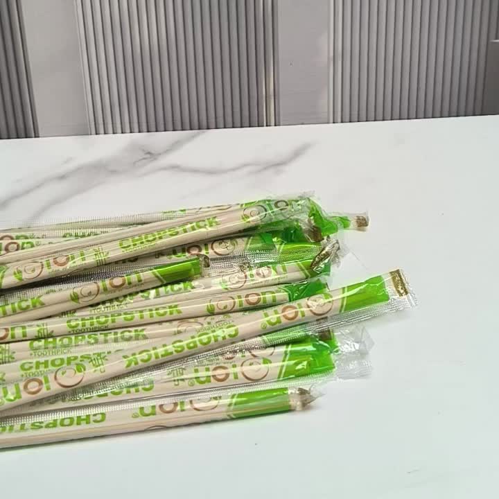 Sumpit Bambu + Tusuk Gigi Ion Steril 50 pasang Sumpit Kayu Higenis