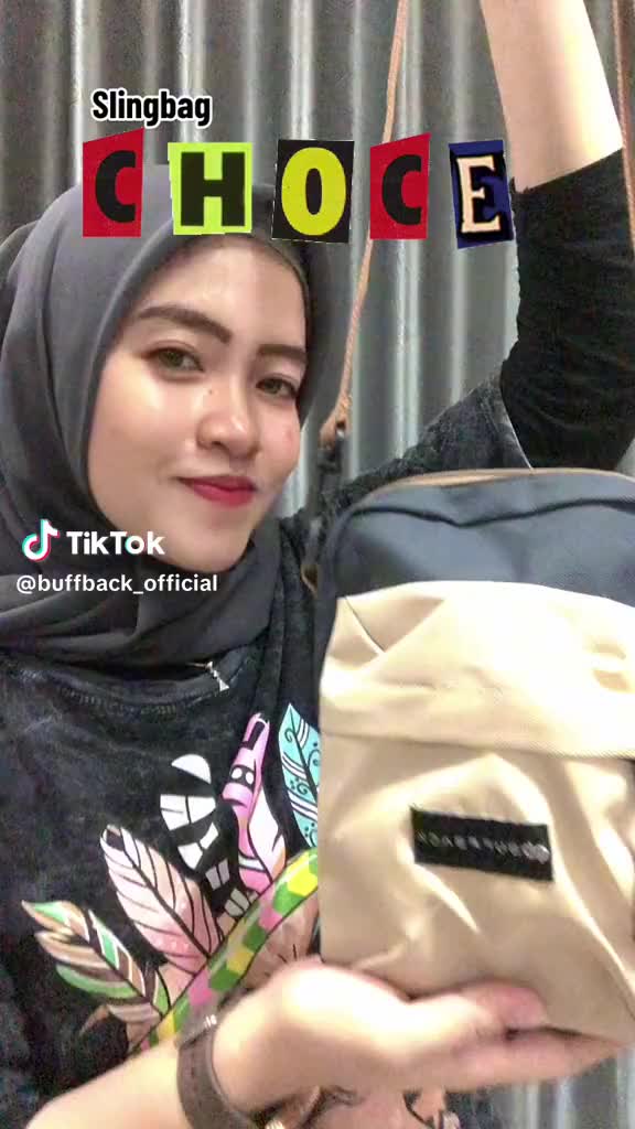 BUFFBACK Tas Selempang Slingbag Pouch Choce C6457 Pria dan Wanita