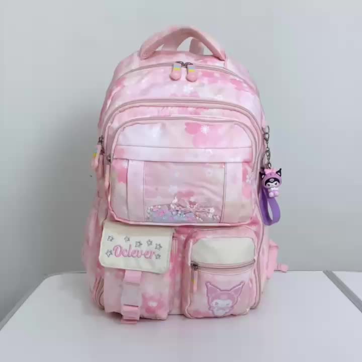 BK180 - TAS SEKOLAH TAS RANSEL ANAK PEREMPUAN TAS SEKOLAH ANAK PEREMPUAN TAS SEKOLAH WANITA TAS SEKOLAH