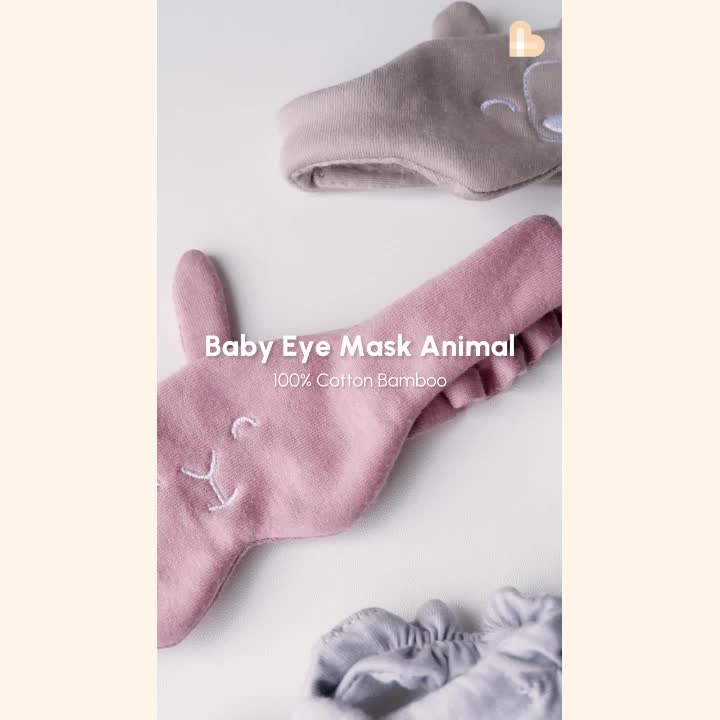 Penutup Mata Bayi - Baby Eye Mask Animal - Baby Loop