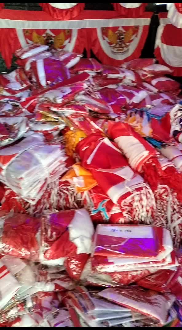 Umbul umbul Warna Warni ( 1 Kodi )