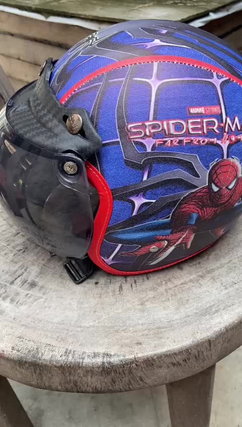 Helm anak bogo karakter lucu usia 2 sampai 6 tahun Kaca Cembung  Motorcycle Pelindung