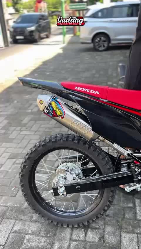Knalpot Norifumi Original Rocket 4 Stainless Titanium Standard Bore Up Kompetisi CRF 150L KLX 150 / 140 Built Up Dtracker WR 155 Motorcycle
