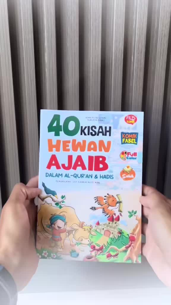 KOMIK 40 HEWAN DALAM AJAIB DALAM AL-QUR’AN…….. /kategori buku cerita anak Islami/hewan/kisah/untuk balita-bergambar Book Store