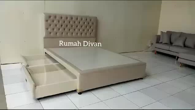 DIVAN DIPAN TEMPAT TIDUR RANJANG ALAS KASUR PLUS 2 LACI BESAR BISA PILIH MODEL SANDARAN N WARNA