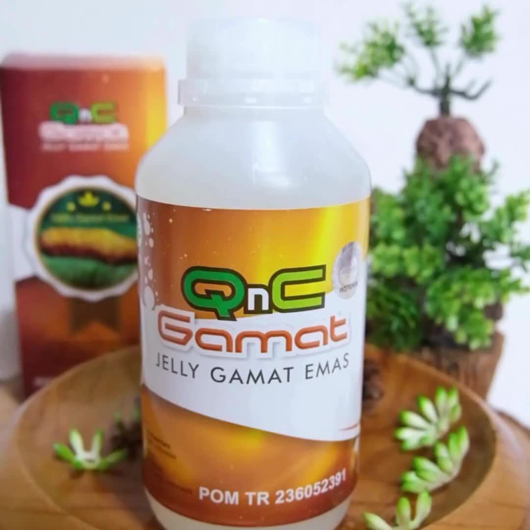 QnC Gamat - Obat Kencing Terus Menerus, Beser Sering Buang Air Kecil, Anyang Anyangan, Infeksi Saluran Kemih ISK untuk Pria dan Wanita Emas