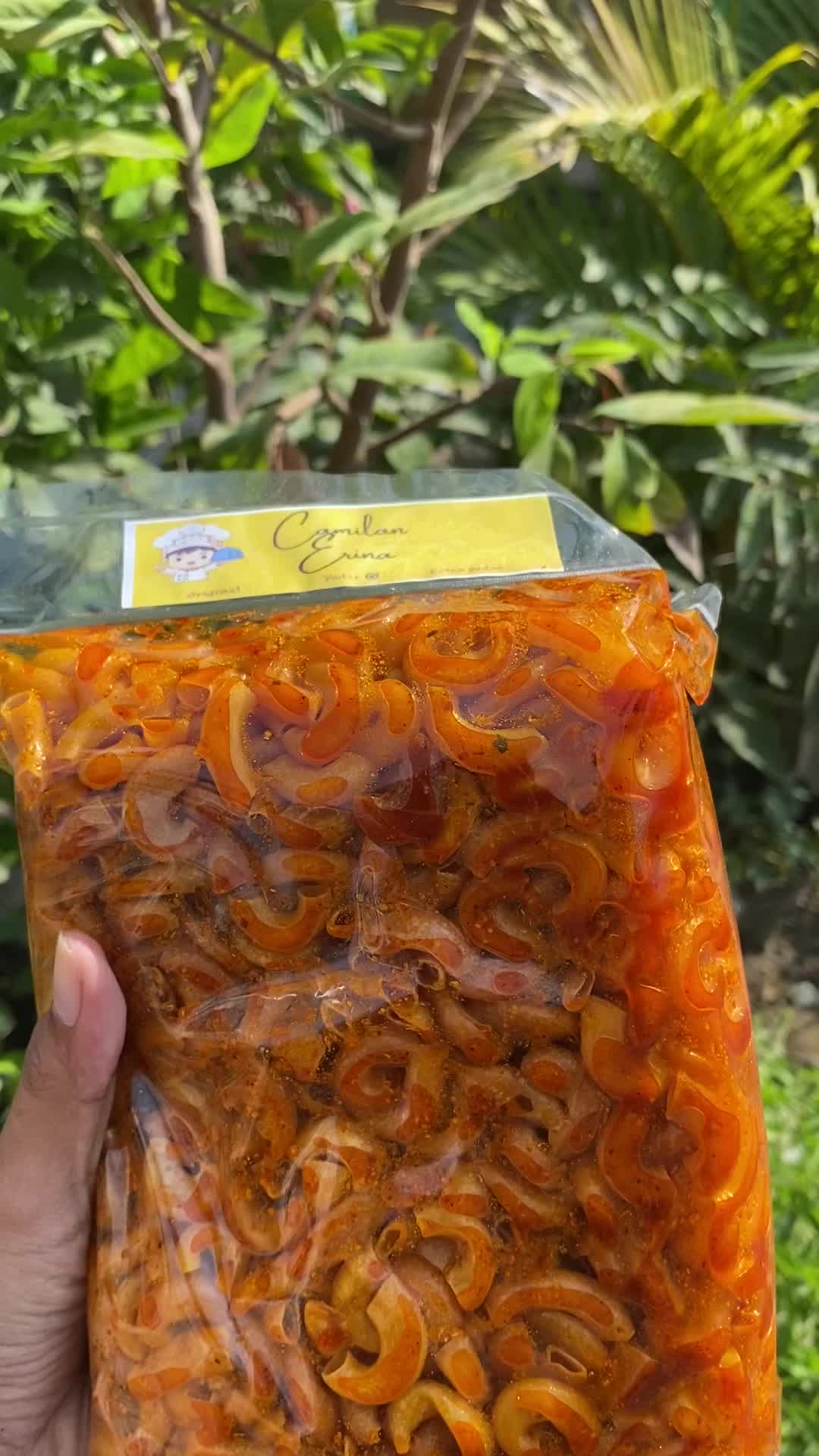 250 GR MAKARONI CIKRUH DAUN JERUK FULL BUMBU RENYAH TIDAK ALOT GURIH!!