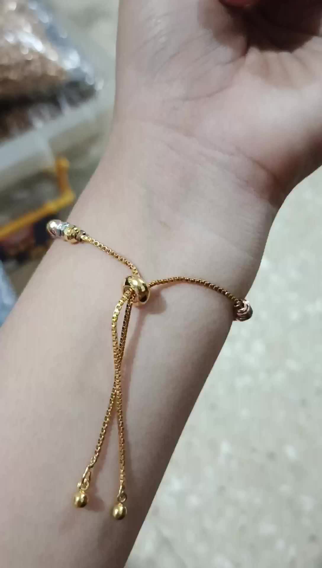 GELANG TANGAN SERUT MADINAH KOMBINASI TITANIUM MEWAH
