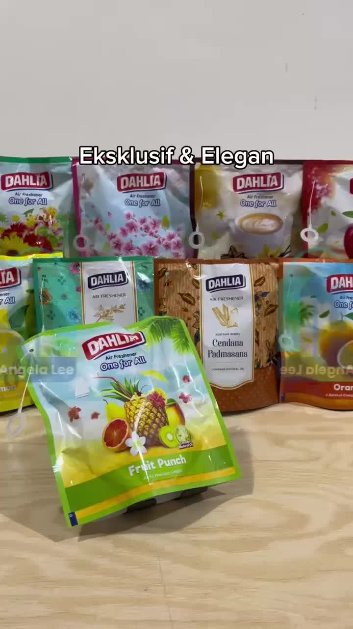 Dahlia Air Freshener One For All Kamper Kapur Barus Gantung