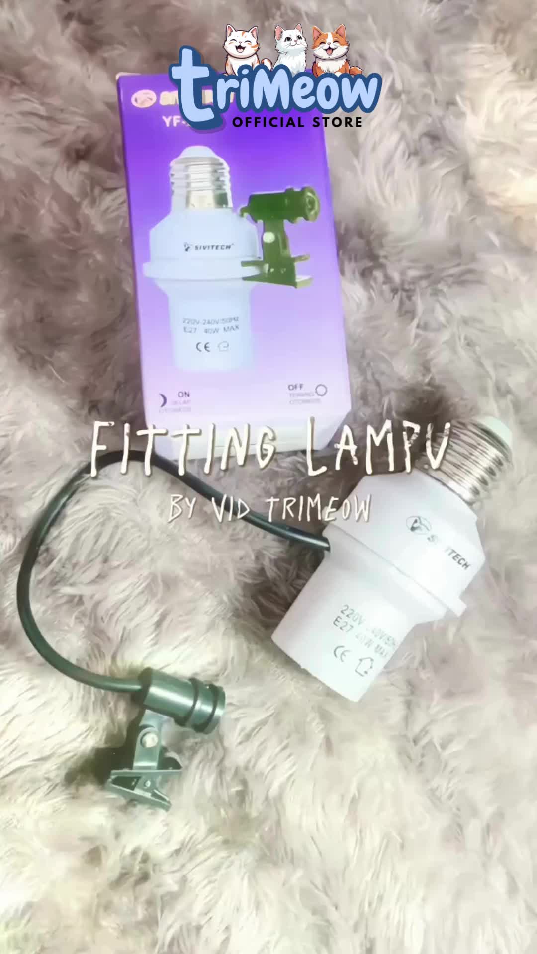 Fitting Sensor Lampu E27 YF 212A Bohlam Sensor Cahaya Sinar Otomatis YF-212A Premium