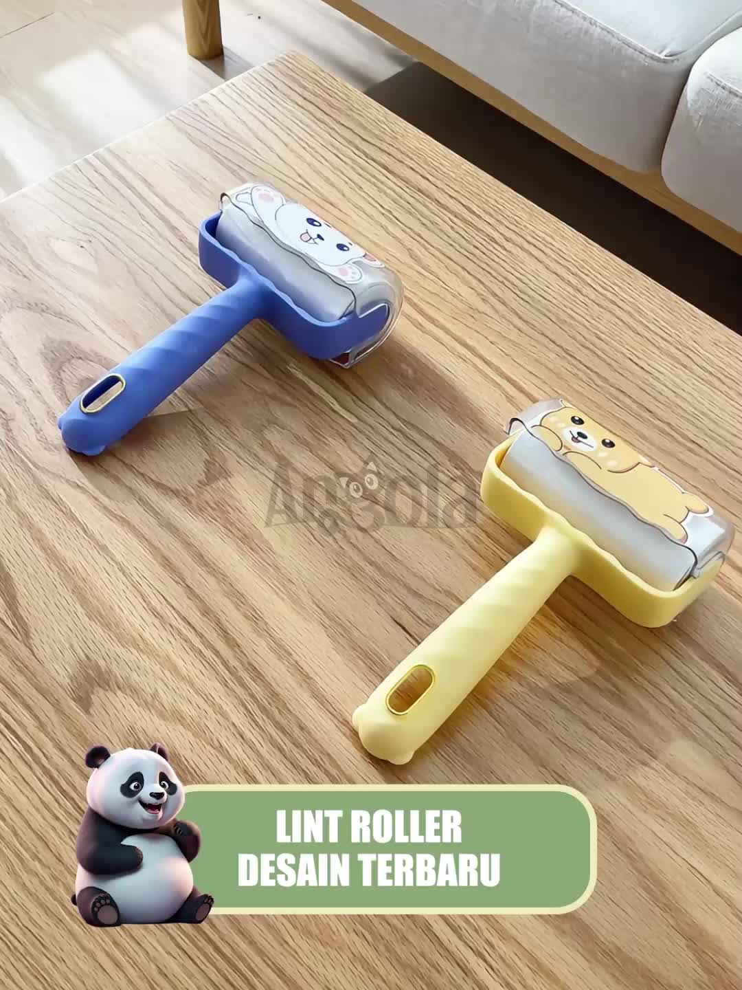 ANGOLA Lint Roller Sticky Serbaguna D33 Pembersih Benang Bulu Hewan/Debu Sofa/Alat Pembersih Praktis