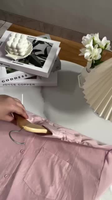 ￼EVERY - Adeline Shirt Top | Atasan Kemeja Blouse Kantor Katun Silk Premium Lengan Pendek Wanita (8272)