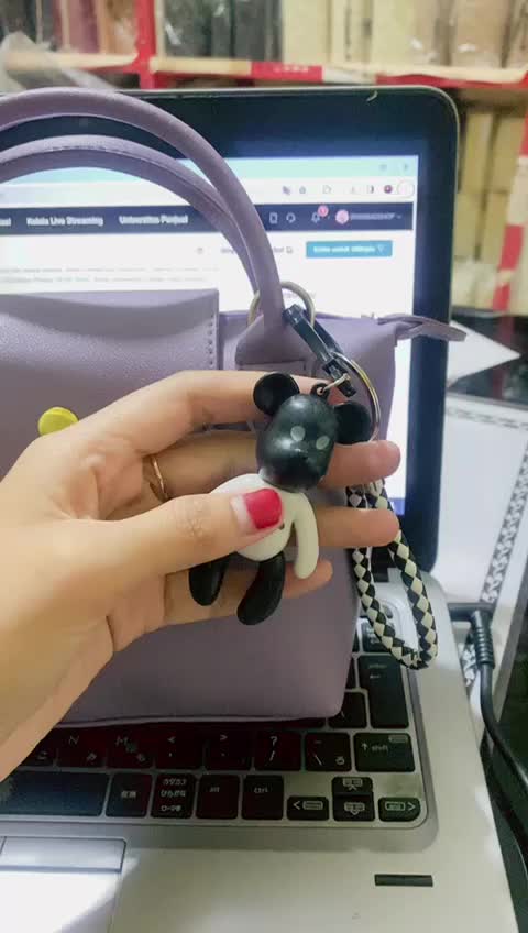 Irvanbagshop - Gantungan Kunci Mouse Ganci Tas Aksesoris gantungan  unik