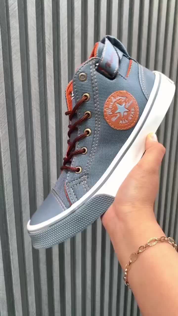 Sepatu Pria Boots Canvas Casual Shoes Size 38-43  Kerja Santai