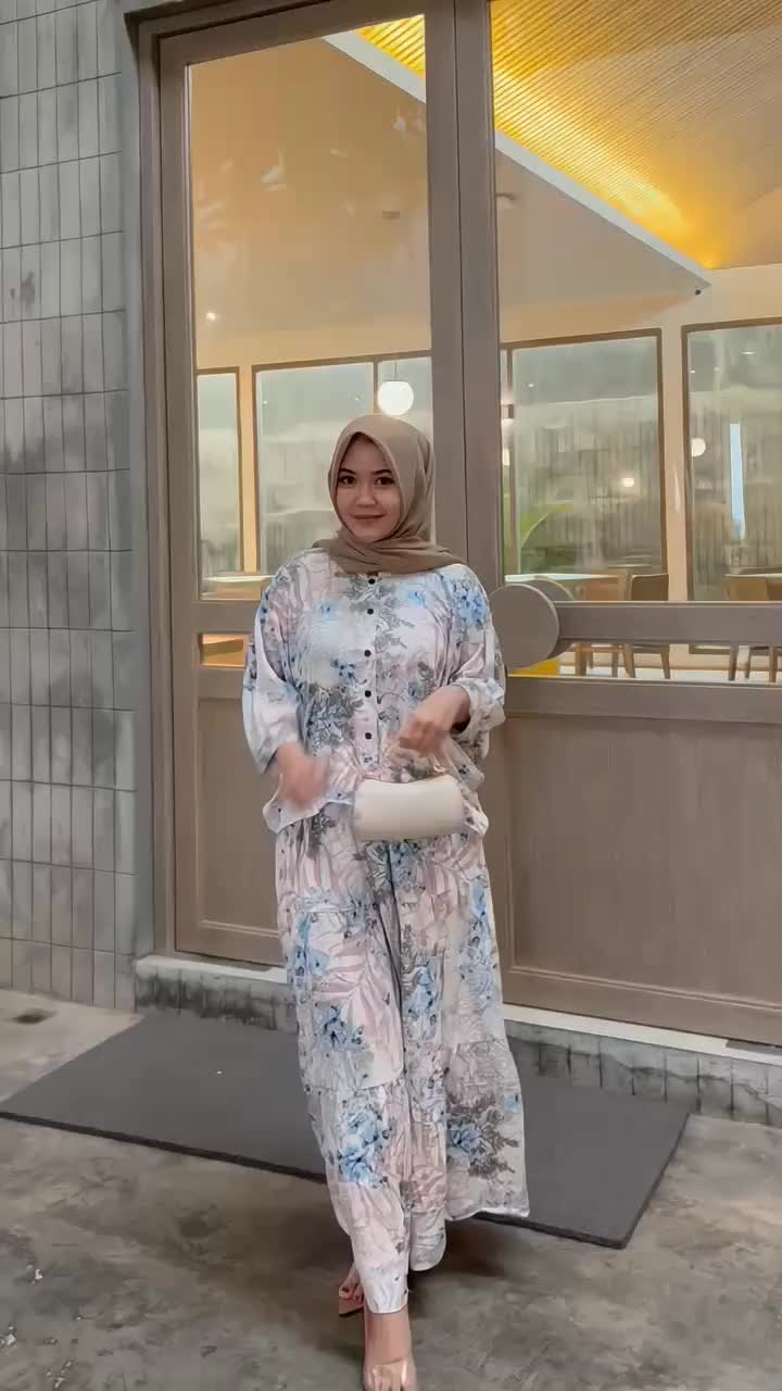 NS - Raisa Setelan Rok Oneset Rok Bahan Rayon Diamond Premium Terbaru Kekinian