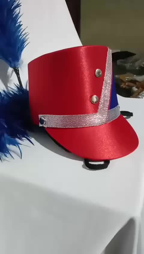 topi pasukan drumban/marching band (warna, model dan ukuran bisa request)