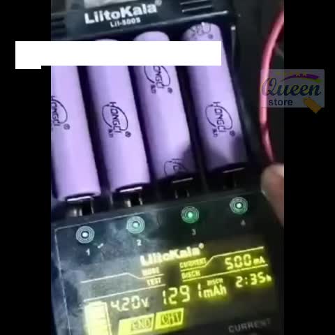 BATERAI 18650 Li ion BARU gress REAL 1200mAh