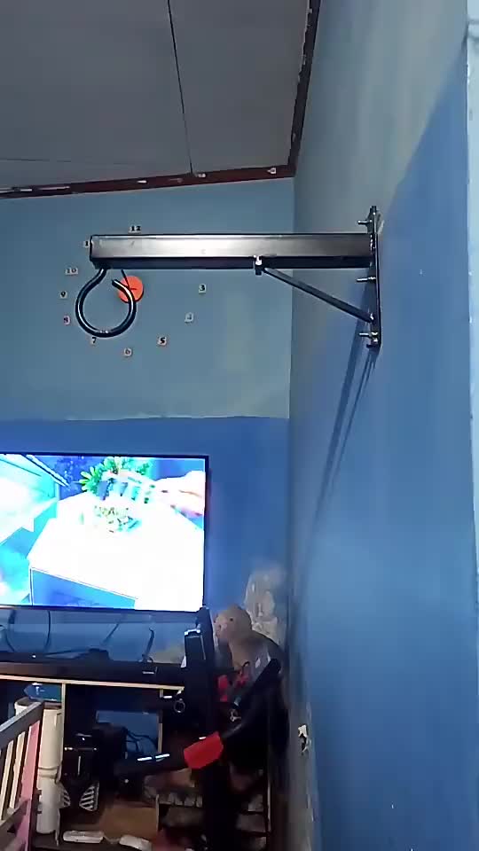 Gantungan Tiang Ayunan Bayi Besi Panjang 30-60 Cm