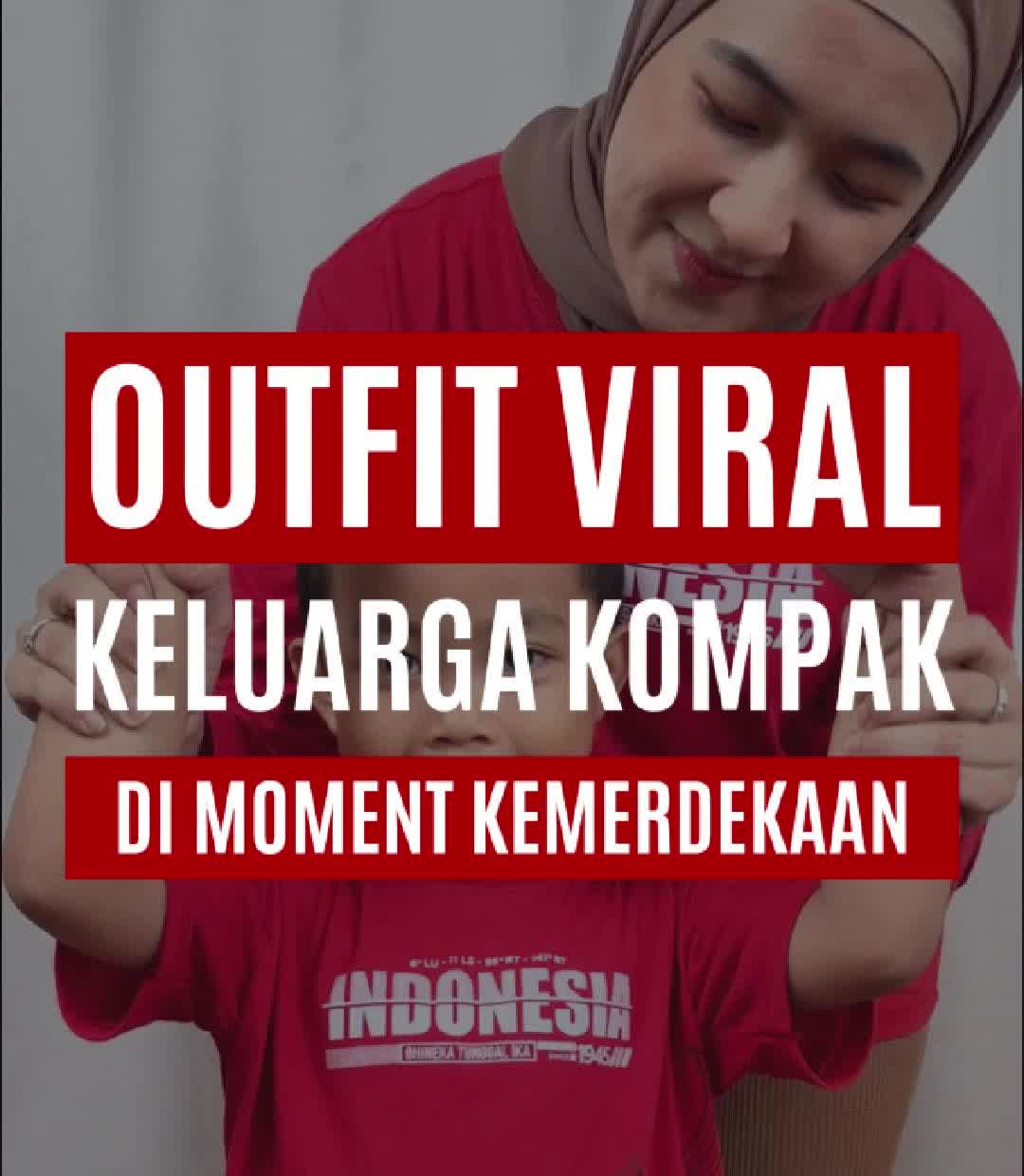 SARIMBIT FAMILY SET - (BISA COD/TANPA CUSTOM NAMA) - KAOS KEMERDEKAAN COUPLE KELUARGA