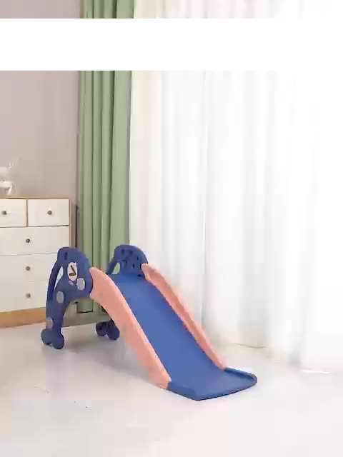 SPEEDS Perosotan Anak Mainan Seluncuran Anak  Prosotan Kartun Dolphin Colorful Kuda Plastik 001-M1104
