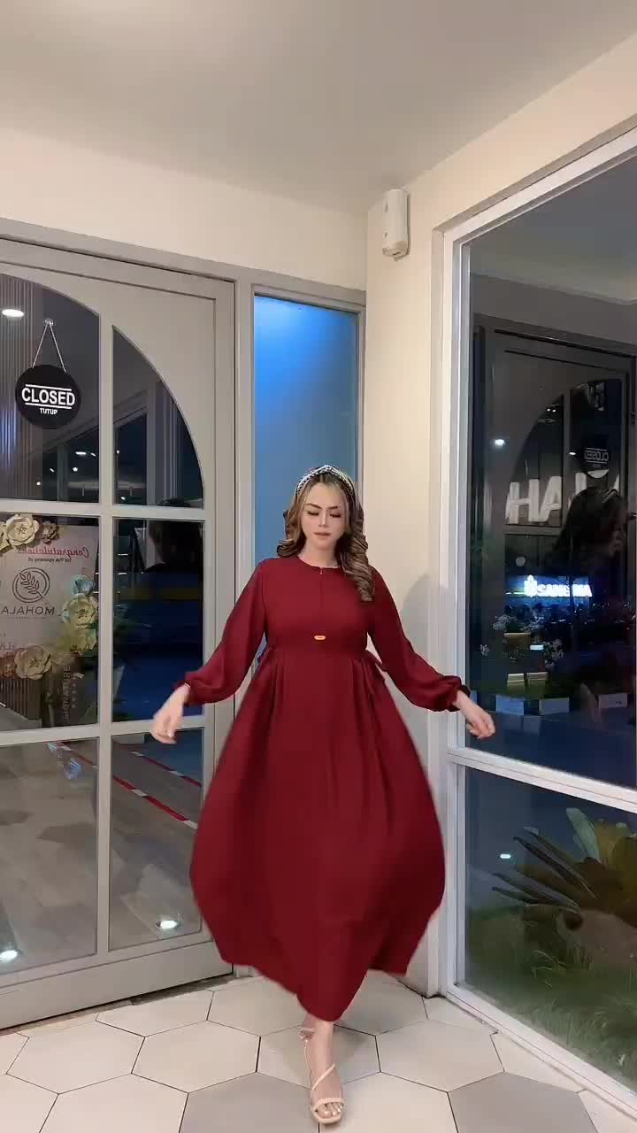 Gamis anak Nikita dari usia 2th sampai 11th