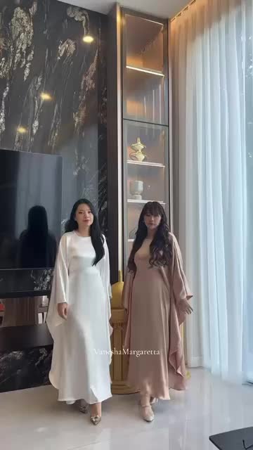 [VM] 9041 - Dress kaftan Jumbo / Dress Kaftan Lebaran Mewah