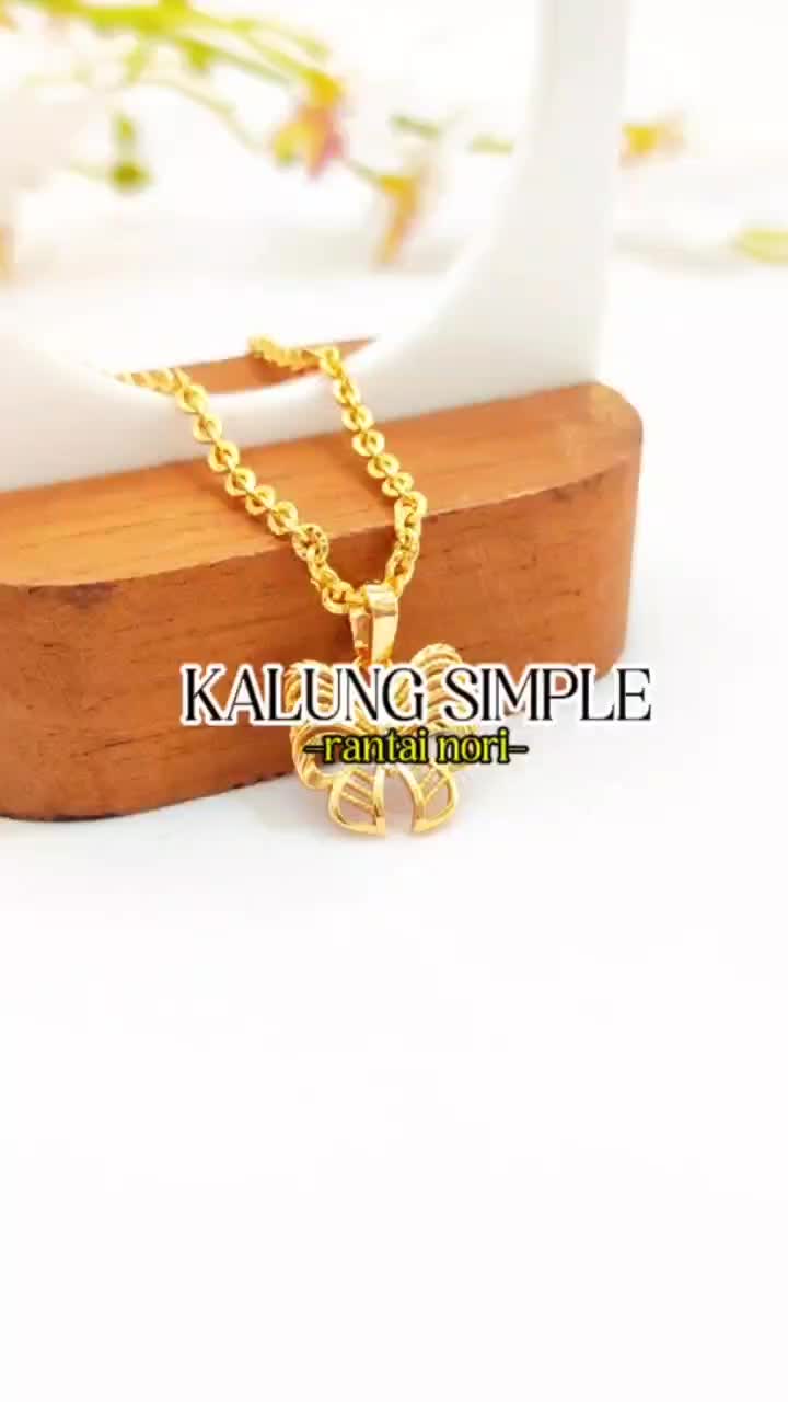 Good jewelry lux Kalung dewasa kalung rantai bulat KL 151
