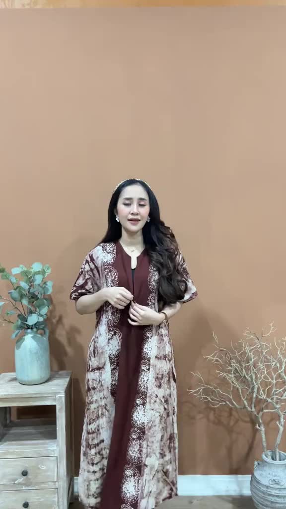 Daster Cap Ld 110cm  Batik Cap Malaman  Daster Cap Daster Rayon Daster Adem Abstrak Daster Sogo Anti Luntur Ada Saku Busui & Bumil
