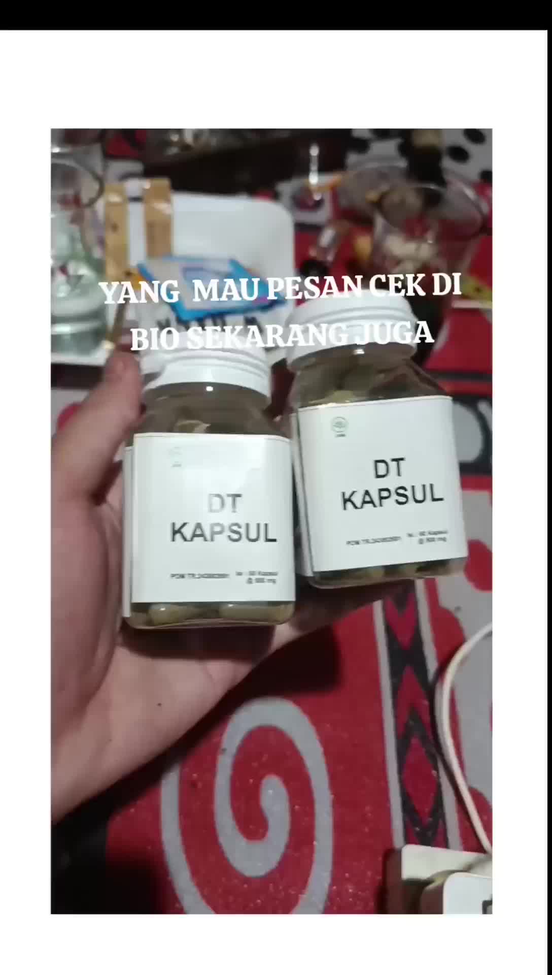Promo 2 Botol Kapsul DT - Membantu Melancarkan Metabolisme Tubuh