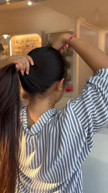 Sanggul donat/ hair bun/ sanggul modern