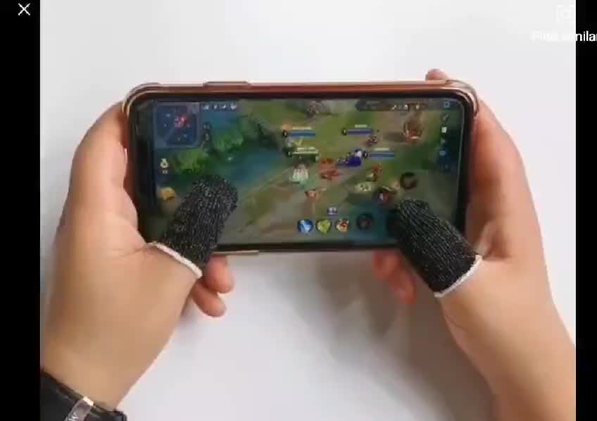 Kompatibel For Sarung Jempol jari Finger Gaming Layar hp game isi2 touch screen
