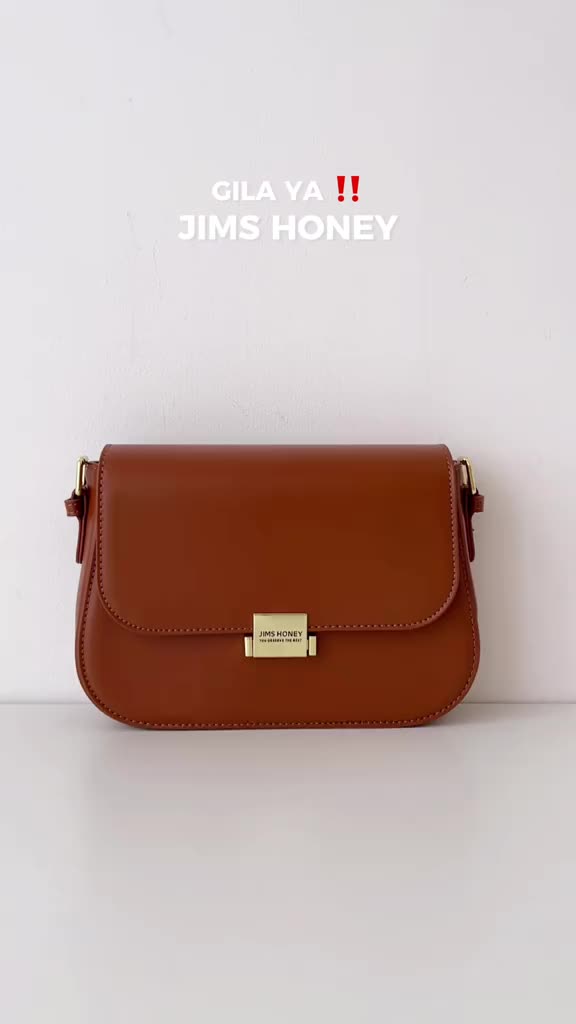 [ BEST DEAL, OWNER'S CHOICE ] JIMS HONEY - Isabelle Bag - Tas Selempang Wanita Kulit tas lebaran Slingbag Tas Tangan Wanita korean style aesthetic