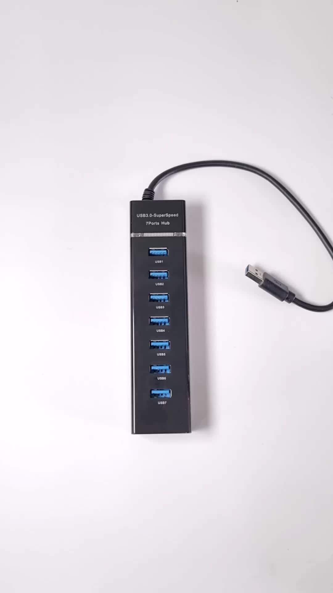 USB 3.0 Hub 7 Port High Speed / USB Hub 7 Slot Data Super Speed USB3.0