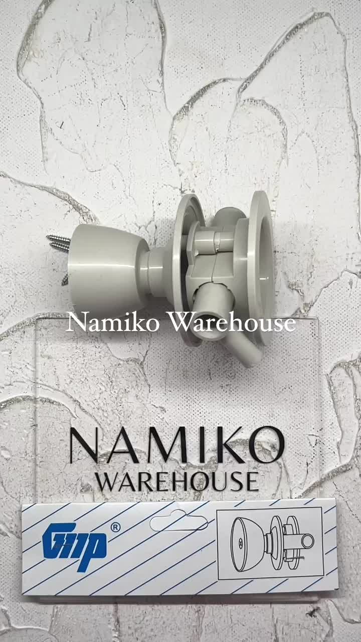 Handle Kunci pintu kamar mandi PVC Bulat