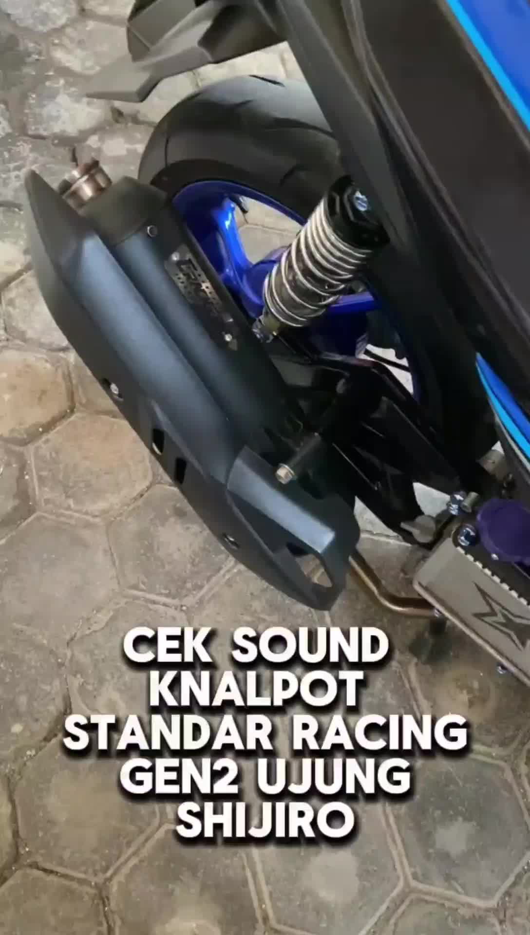 Slincer Knalpot Ujung Shijiro All Matic Inlet / Saringan Bisa Request