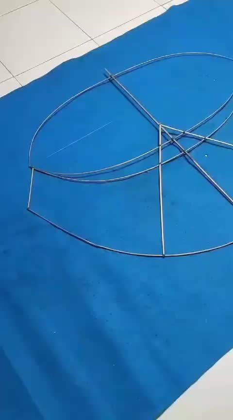 Mudah Terbang Kerangka Layangan Pegon Ceper 1 Meter Layangan Gapangan Pegon Ceper