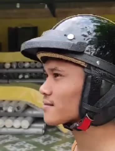 CL3 Helm Spet Club Dewasa Resleting Dengan Kaca Datar