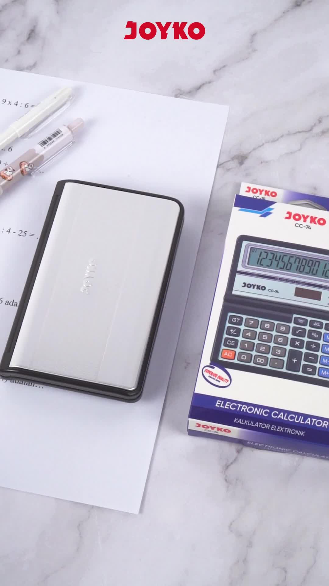 Calculator Kalkulator Joyko CC-74 12 Digits Check & Correct
