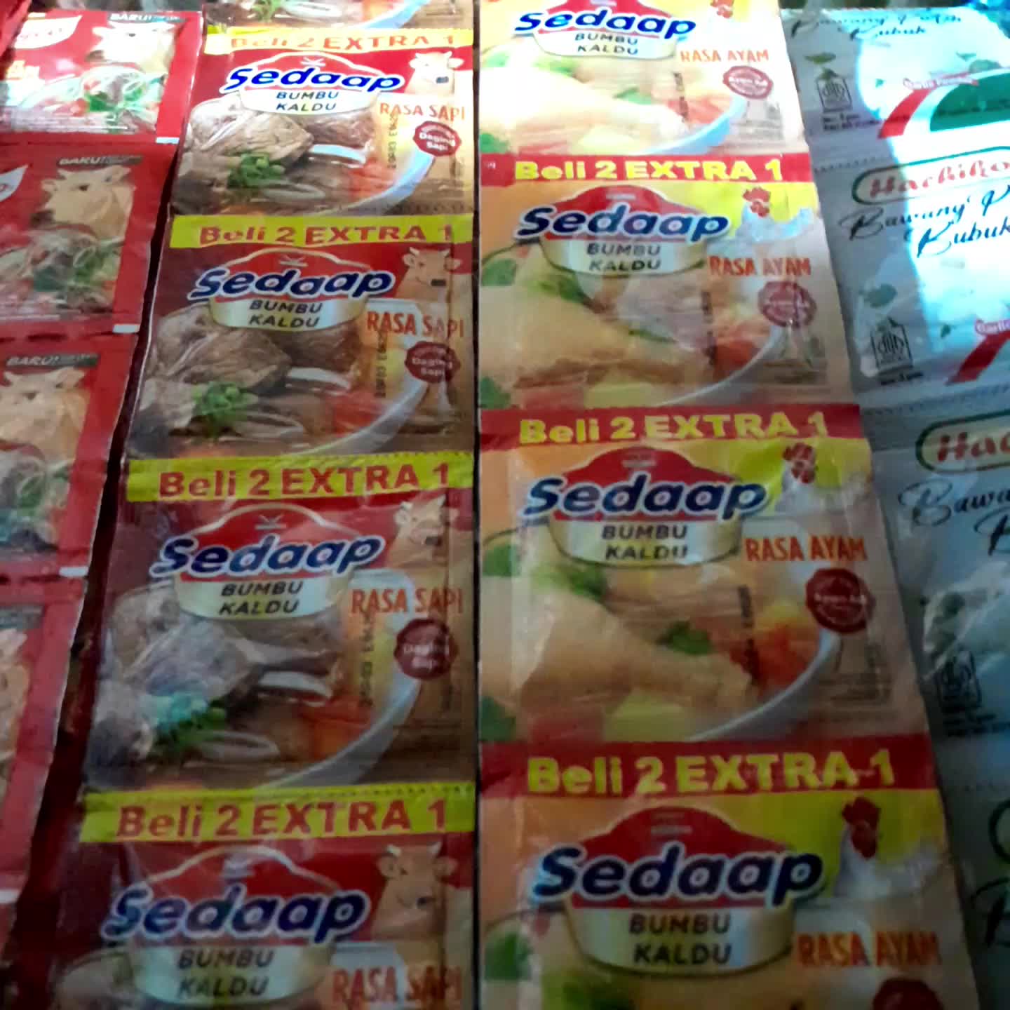 [4 renceng] kaldu sedaap 9 gram isi 72 sachet