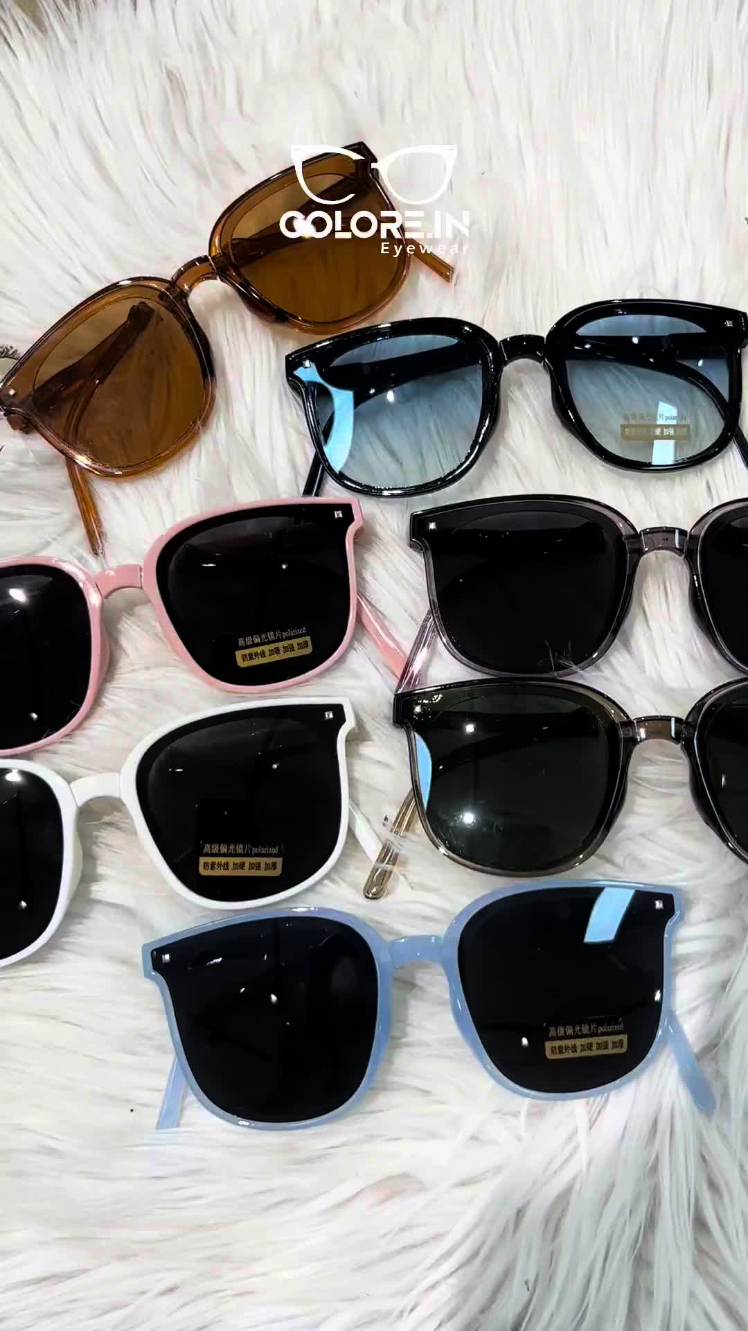 Kacamata Lipat Photocromic Hitam Sunglasses Fashion Korean Style Pria Wanita Lensa UV400 Polarized Bentuk Kotak Bahan TR-90 Colore.In Eyewear 199