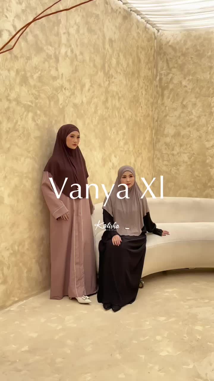 KALISHA X MIMA Jilbab Instan Kaos Rayon Kerudung Wanita Dewasa Kaos rayon Vanya XL Hijab Kaos Jumbo