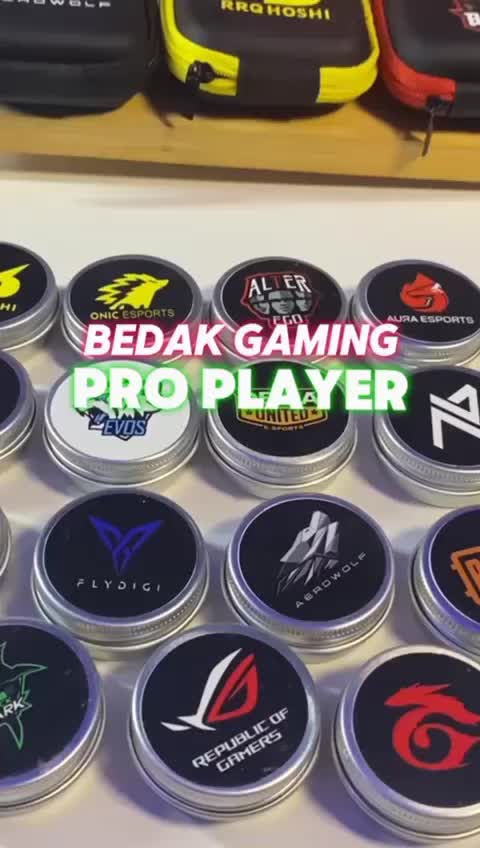 BEDAK GAMING ROG PRO PLAYER EVOS RRQ DEWA GARENA / BEDAK GAME LICIN RESPONSIVE PREMIUM Powder