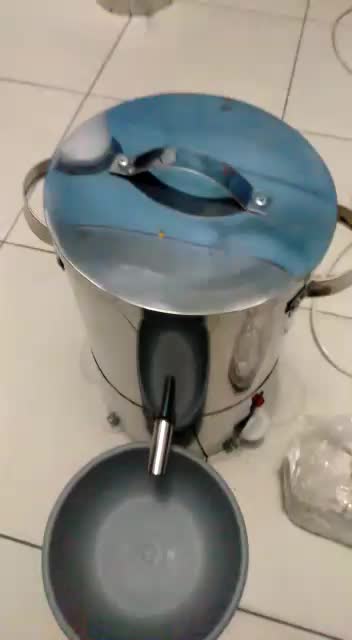 Mesin Peniris Minyak Stainless Steel 2 Liter dengan Timer Otomatis dan Saringan 130x160 mm Cocok untuk UKM - Oil