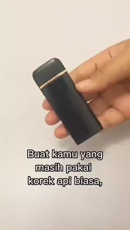Korek elektrik bara plasma charger bisa di cas awet elegan