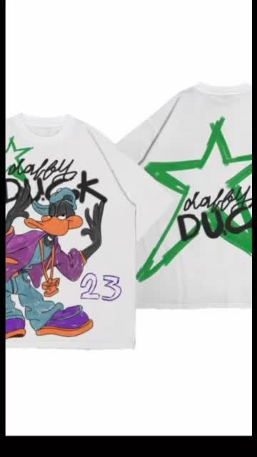 My basic - Oversize T-shirt kaos duck oversize fit with cotton combed 20s
