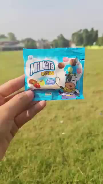Milkita Bites Assorted Renceng Isi 10x8gr Permen Susu Lunak Aneka Rasa Coklat Strawberry Melon Snack Cemilan Anak Murah Halal